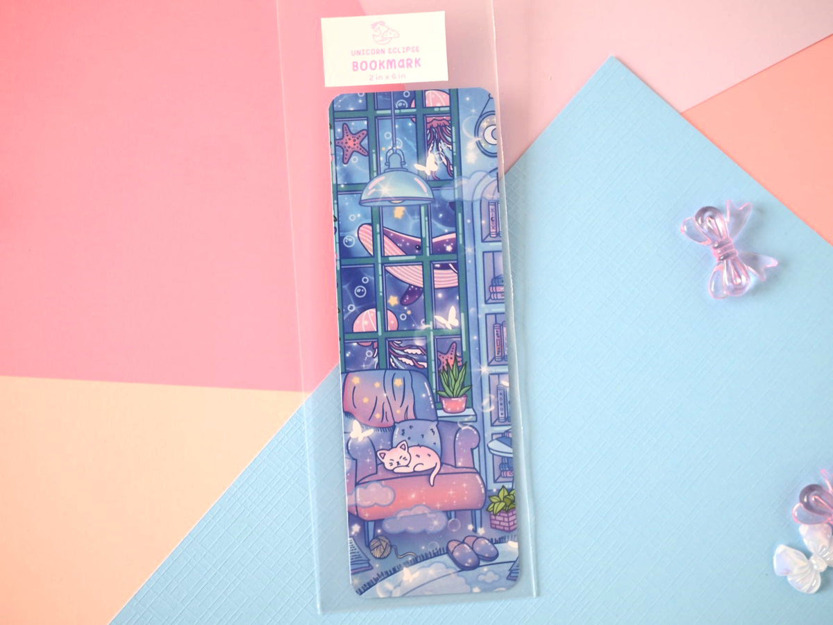 Reading Room stationery by Unicorn Eclipse notebook journal sticky notes memopad washi tape