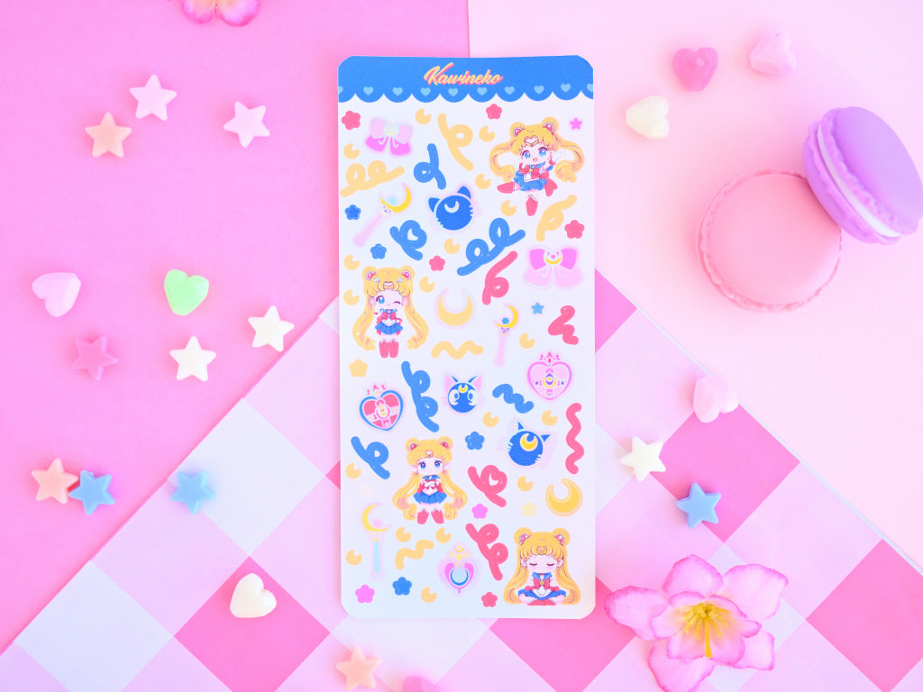 Sailor Moon deco sticker sheet anime