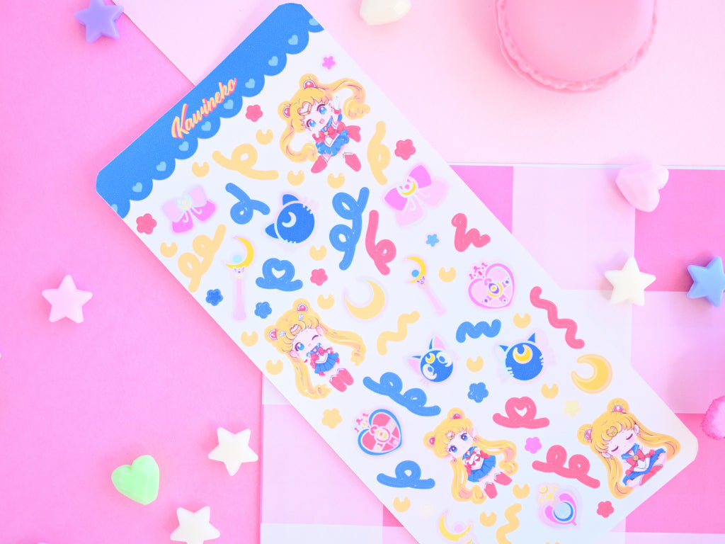 Sailor Moon deco sticker sheet anime