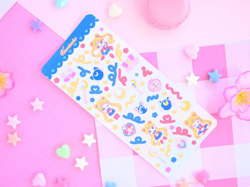 Sailor Moon deco sticker sheet anime