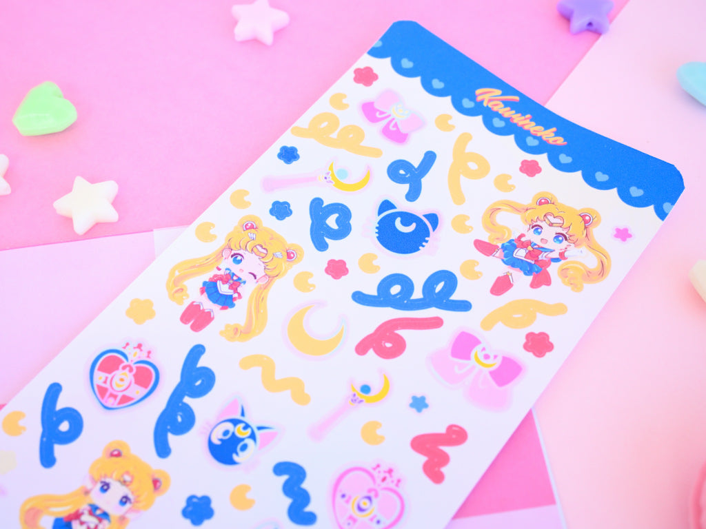 Sailor Moon deco sticker sheet anime