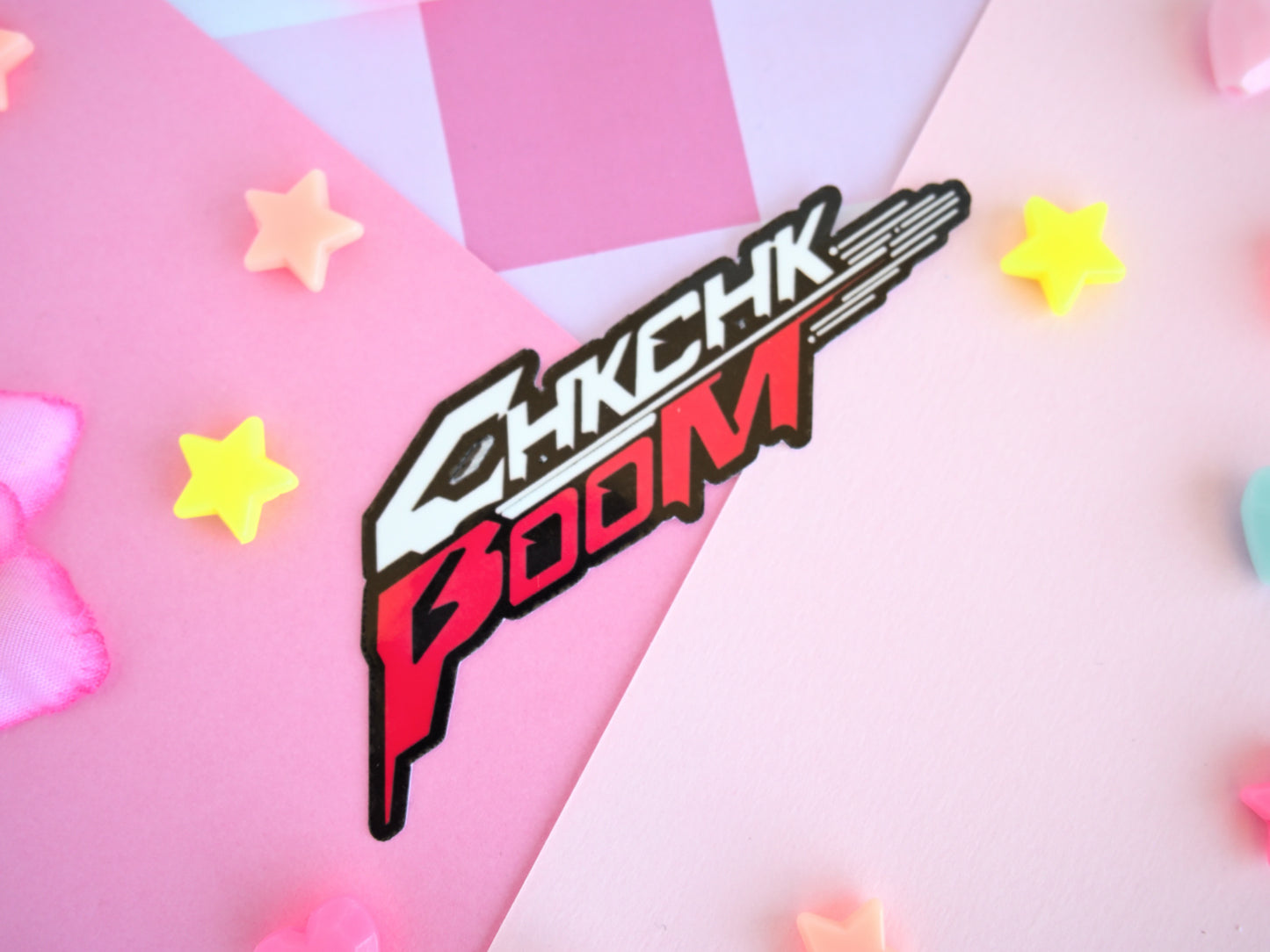 Ate Chk chk boom Stray Kids inspired sticker waterproof Vinyl stickers Die cut skz