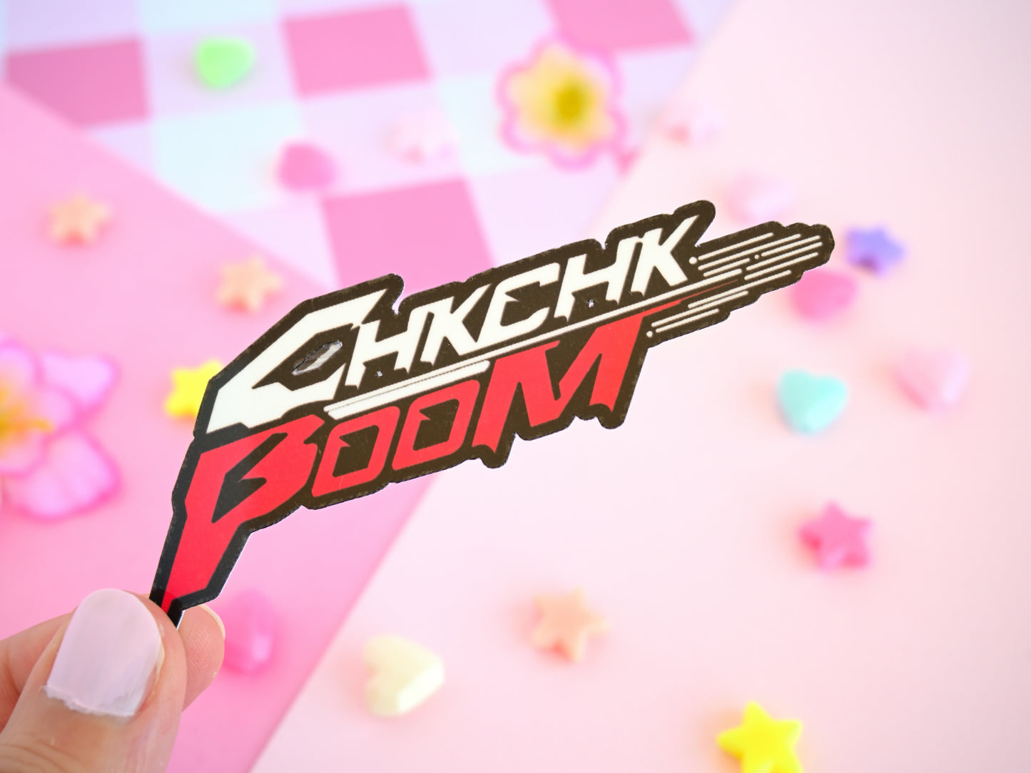 Ate Chk chk boom Stray Kids inspired sticker waterproof Vinyl stickers Die cut skz