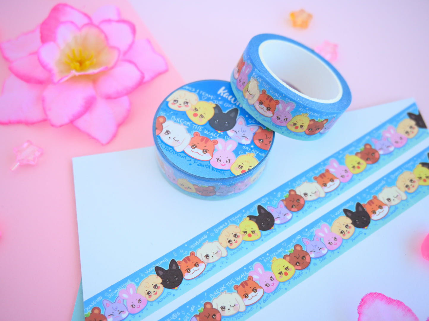 Aniteez washi tape Ateez merch kpop