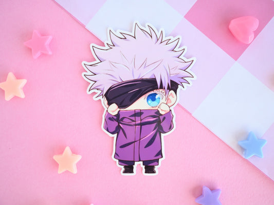 Gojo JJK waterproof Vinyl stickers  Die cut anime manga jujutsu kaisen