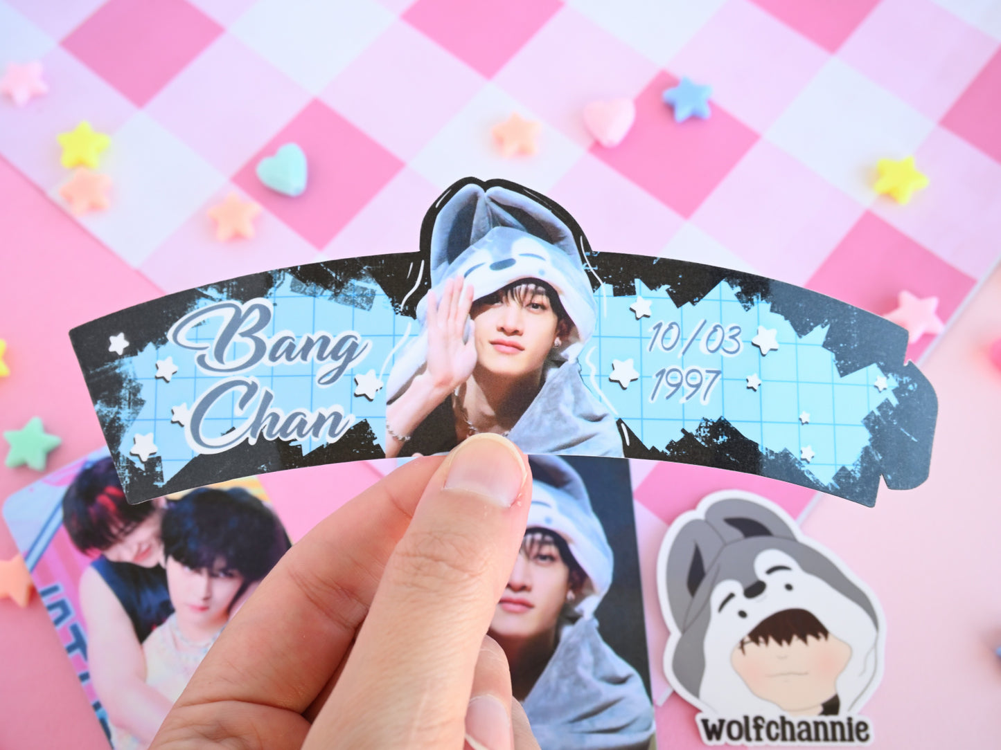 Bang Chan Day birthday Cup sleeve SKZ merch tier pack Stray Kids