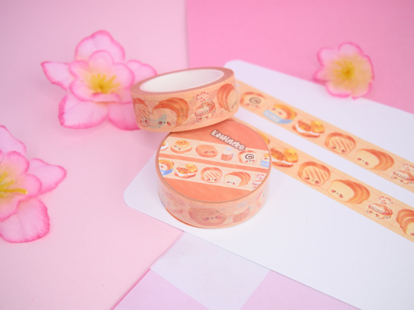 cute loaf washi tape cute stationery cafe kawaii bread