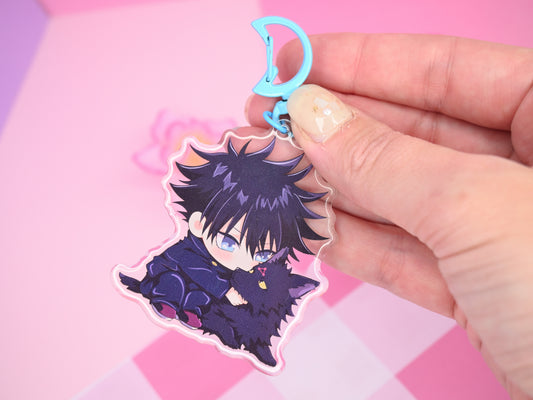 Keychain Megumi JJK sukuna anime manga Jujutsu Kaisen accessories