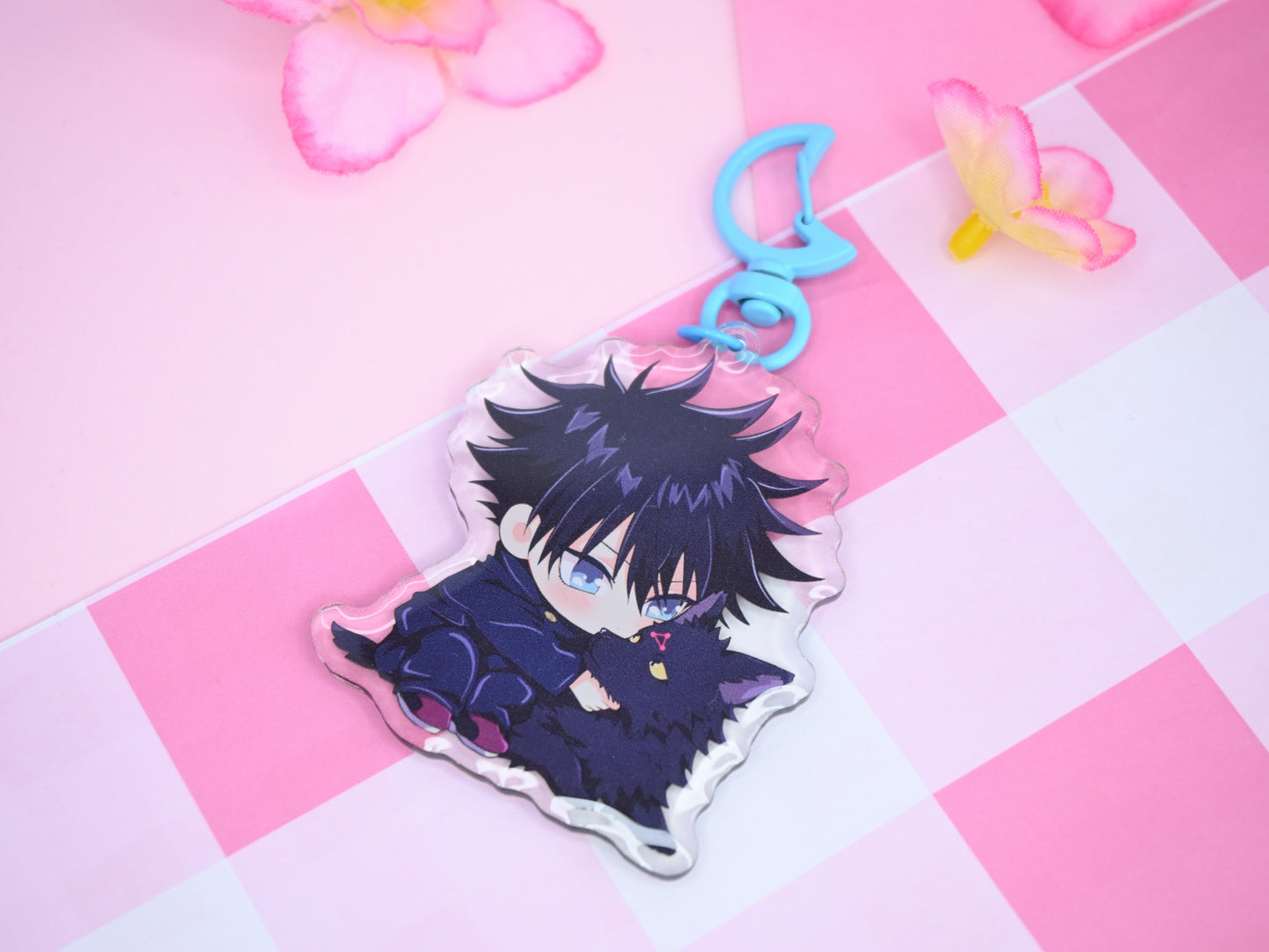 Keychain Megumi JJK sukuna anime manga Jujutsu Kaisen accessories