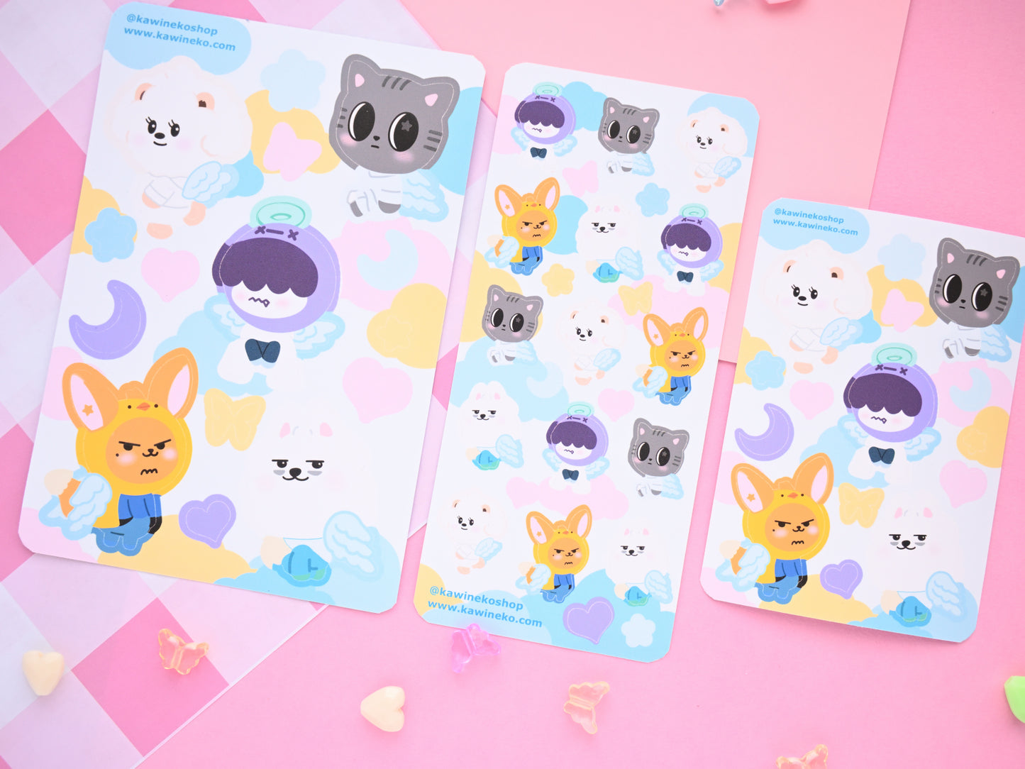 TxT animals stickers Tomorrow x Together PPULBATU sticker sheet