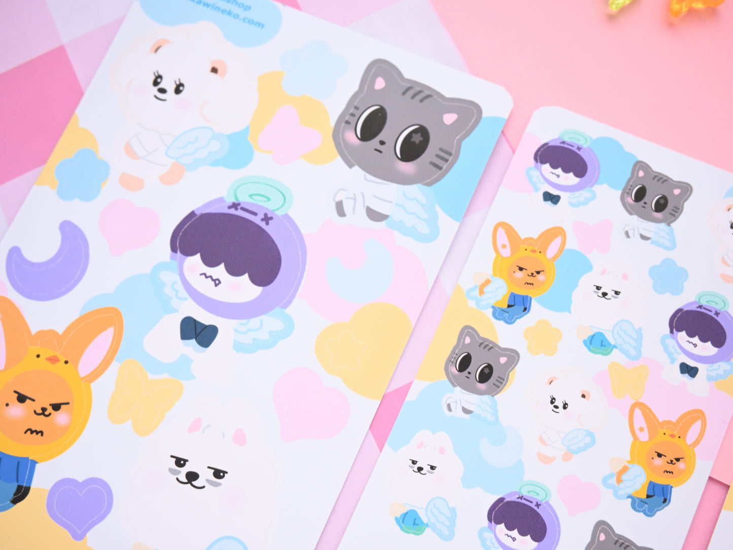 TxT animals stickers Tomorrow x Together PPULBATU sticker sheet