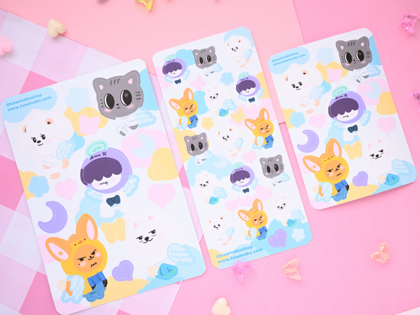 TxT animals stickers Tomorrow x Together PPULBATU sticker sheet