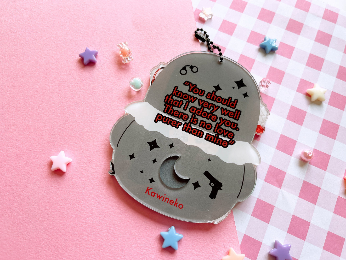 Sylus Love and Deep Space lads pc holder acrylic card holder photocard cardholder keychain