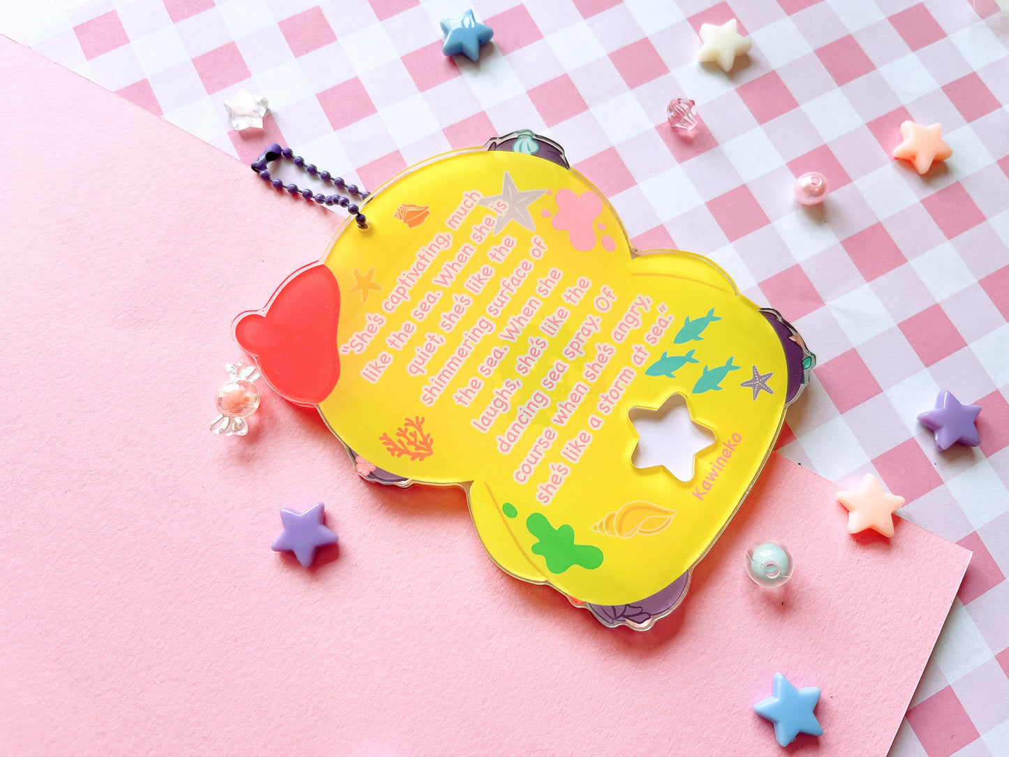 Rafayel Love and Deep Space lads pc holder acrylic card holder photocard cardholder keychain