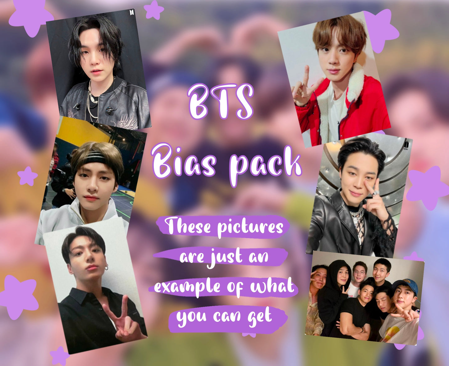 BTS bangtan Bias pack (read description!) photocards kpop