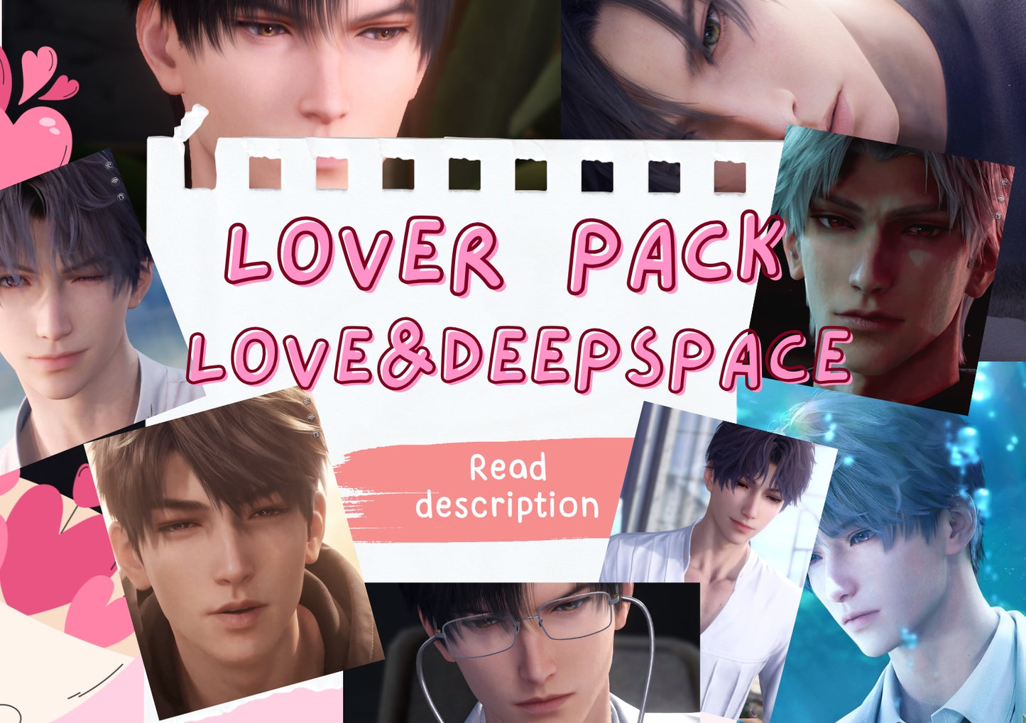 Love and Deep Space Bias lover pack (read description!) photocards