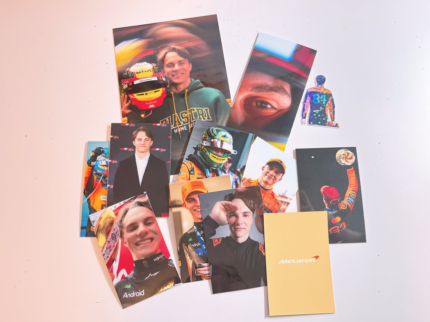 F1 Oscar Piastri driver  Bias pack (read description!) photocards