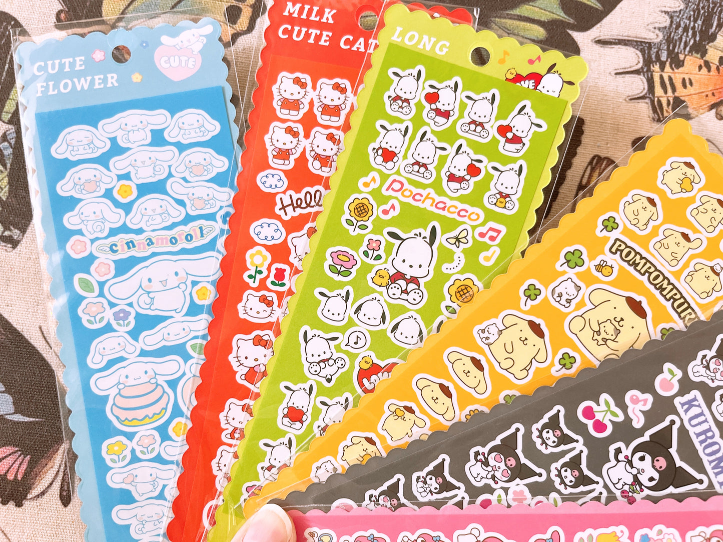 Small Sanrio Deco stickers