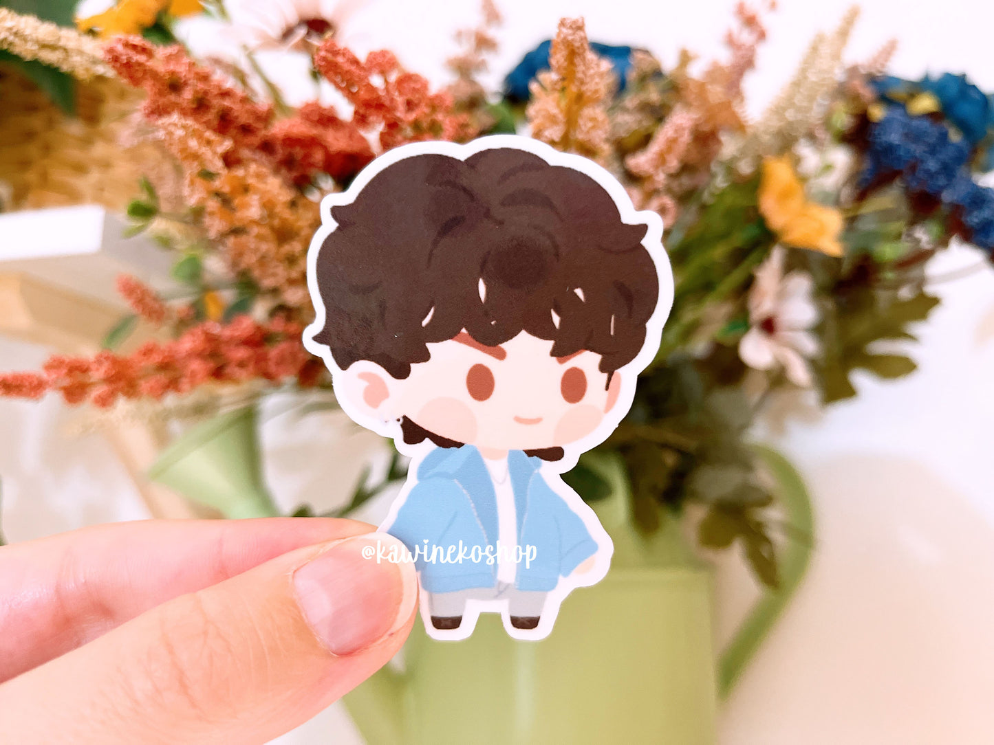 In the Seom Jungkook kookie seven BTS waterproof Vinyl sticker Die cut