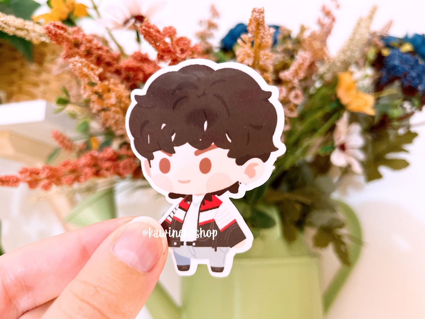 In the Seom Jungkook kookie seven BTS waterproof Vinyl sticker Die cut