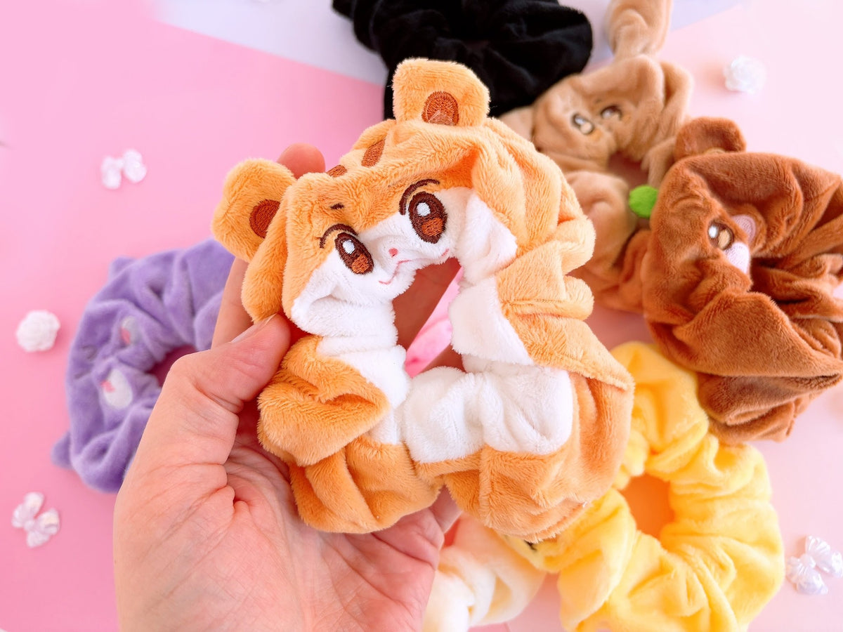 Ateez ANITEEZ Plush Hair Scrunchies Cute Hair Ties & Wristbands