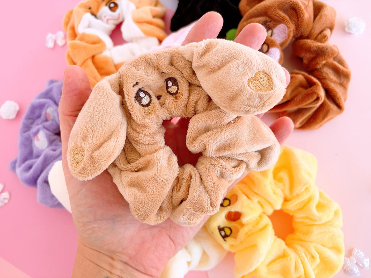Ateez ANITEEZ Plush Hair Scrunchies Cute Hair Ties & Wristbands