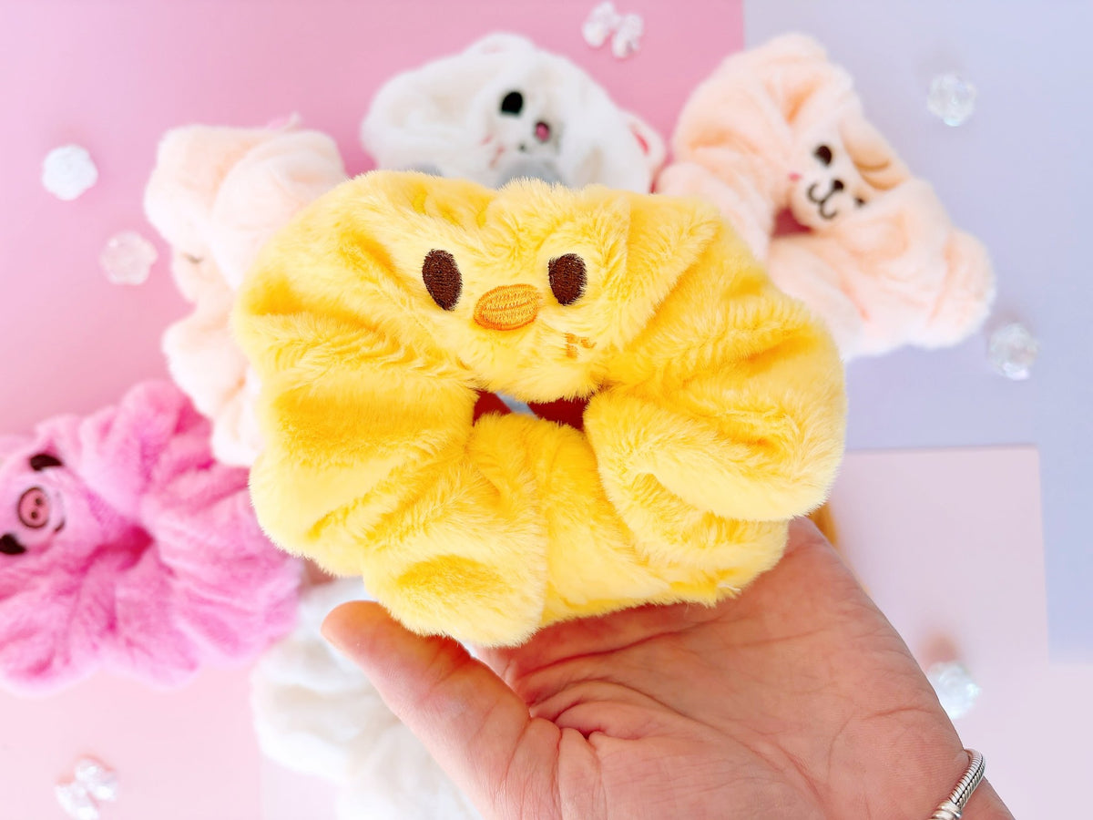SKZOO Stray Kids Plush Hair Scrunchies Cute Animal Hair Ties & Wristbands
