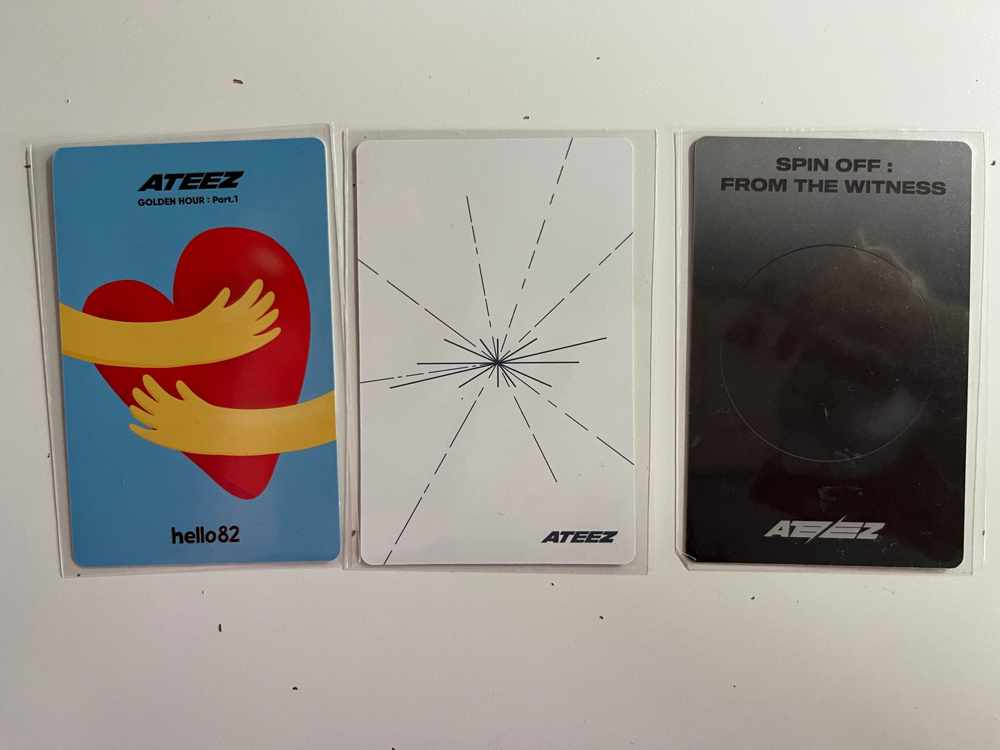 Ateez official photocards