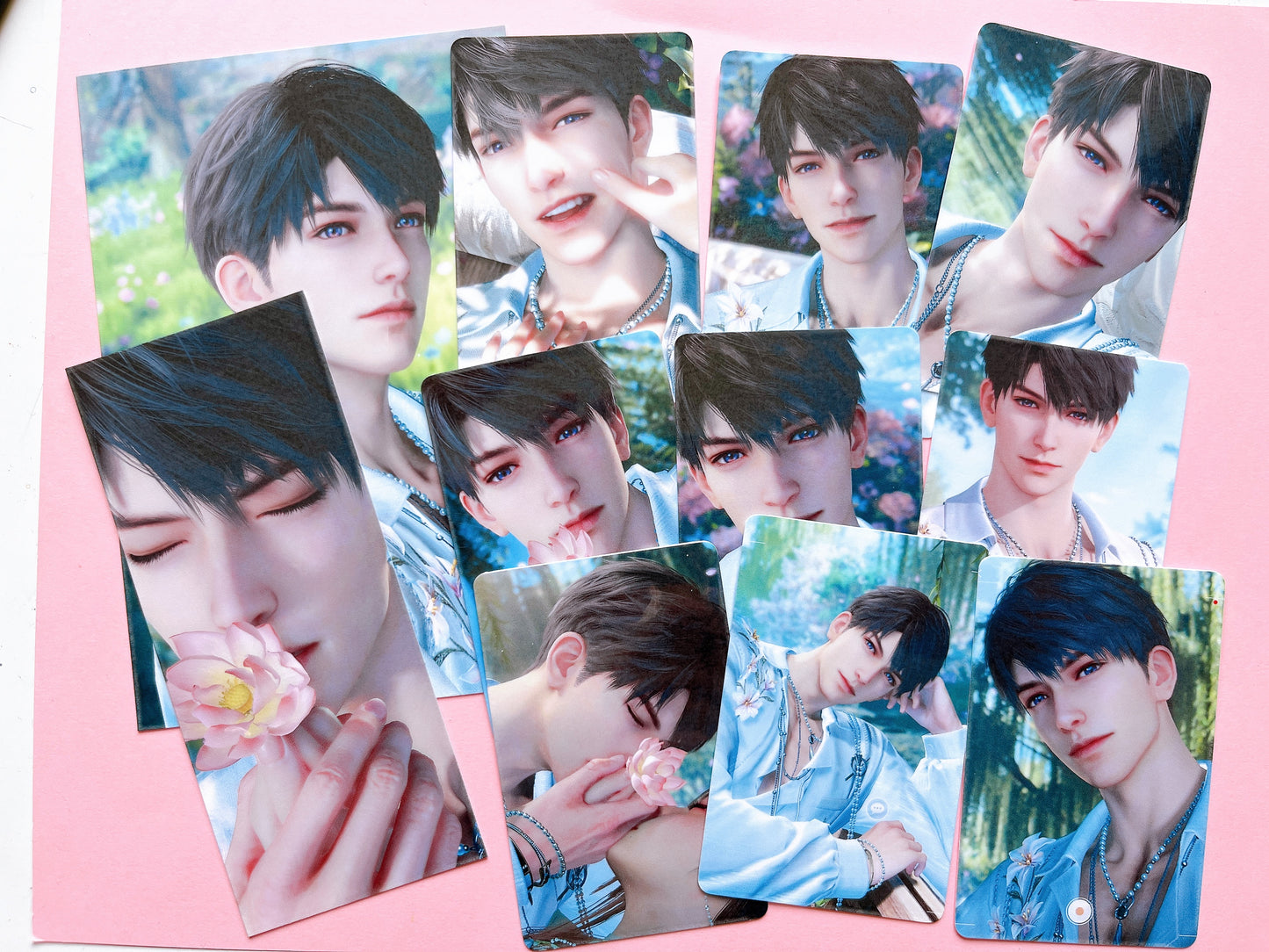 Caleb Love and Deep Space Bias lover pack (read description!) photocards lads