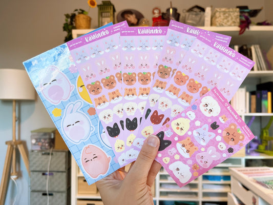 Pick your oops sticker sheet!, happy accidents!