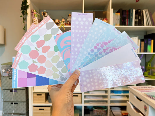 Pick your oops sticker sheet!, happy accidents!