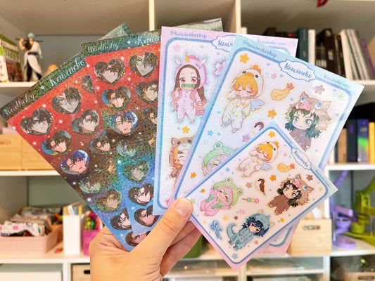 Pick your oops sticker sheet!, happy accidents!