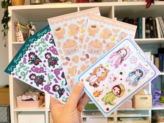 Pick your oops sticker sheet!, happy accidents!