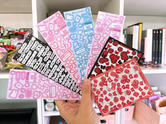 Pick your oops sticker sheet!, happy accidents!