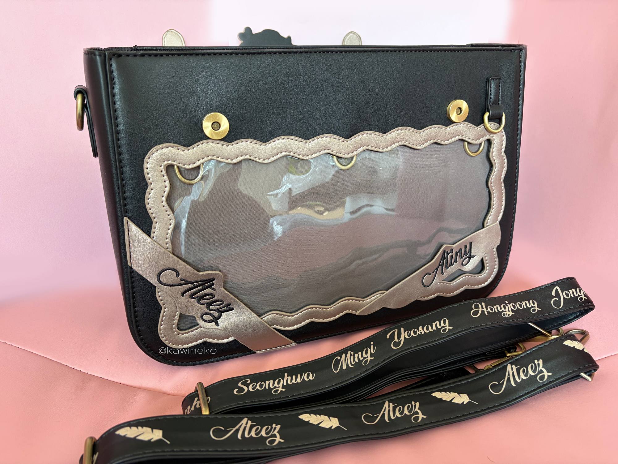 Ateez ita bag atiny backpack handbag side bag kpop – Kawineko