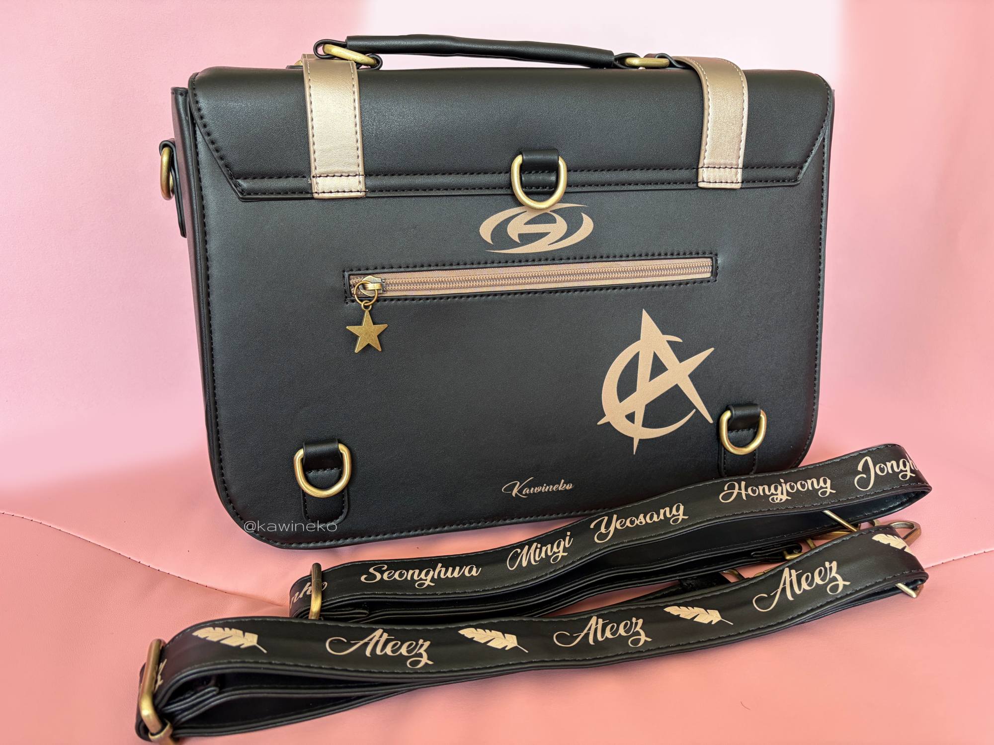 Ateez ita bag atiny backpack handbag side bag kpop – Kawineko