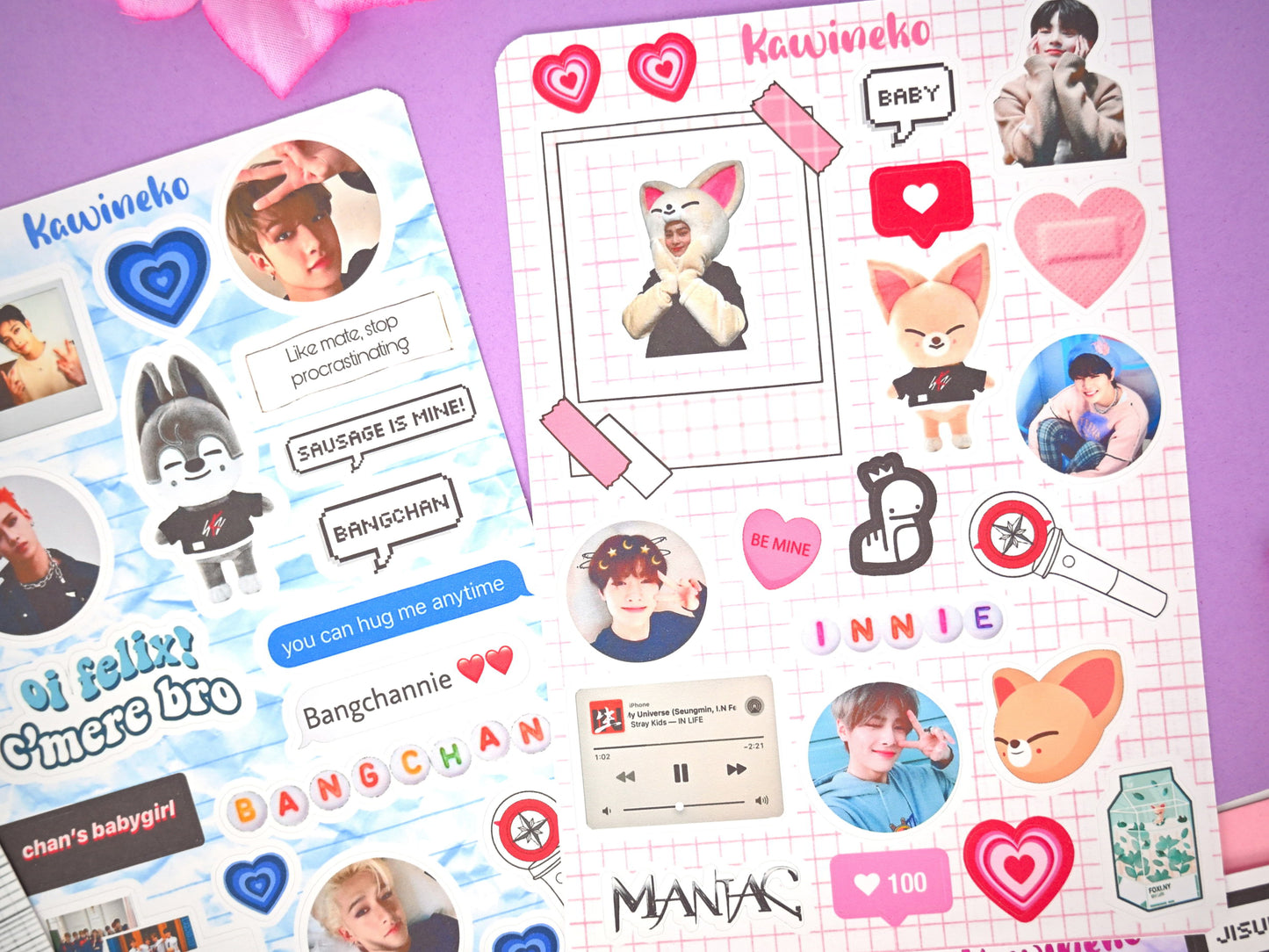 Stray Kids core stickers skz