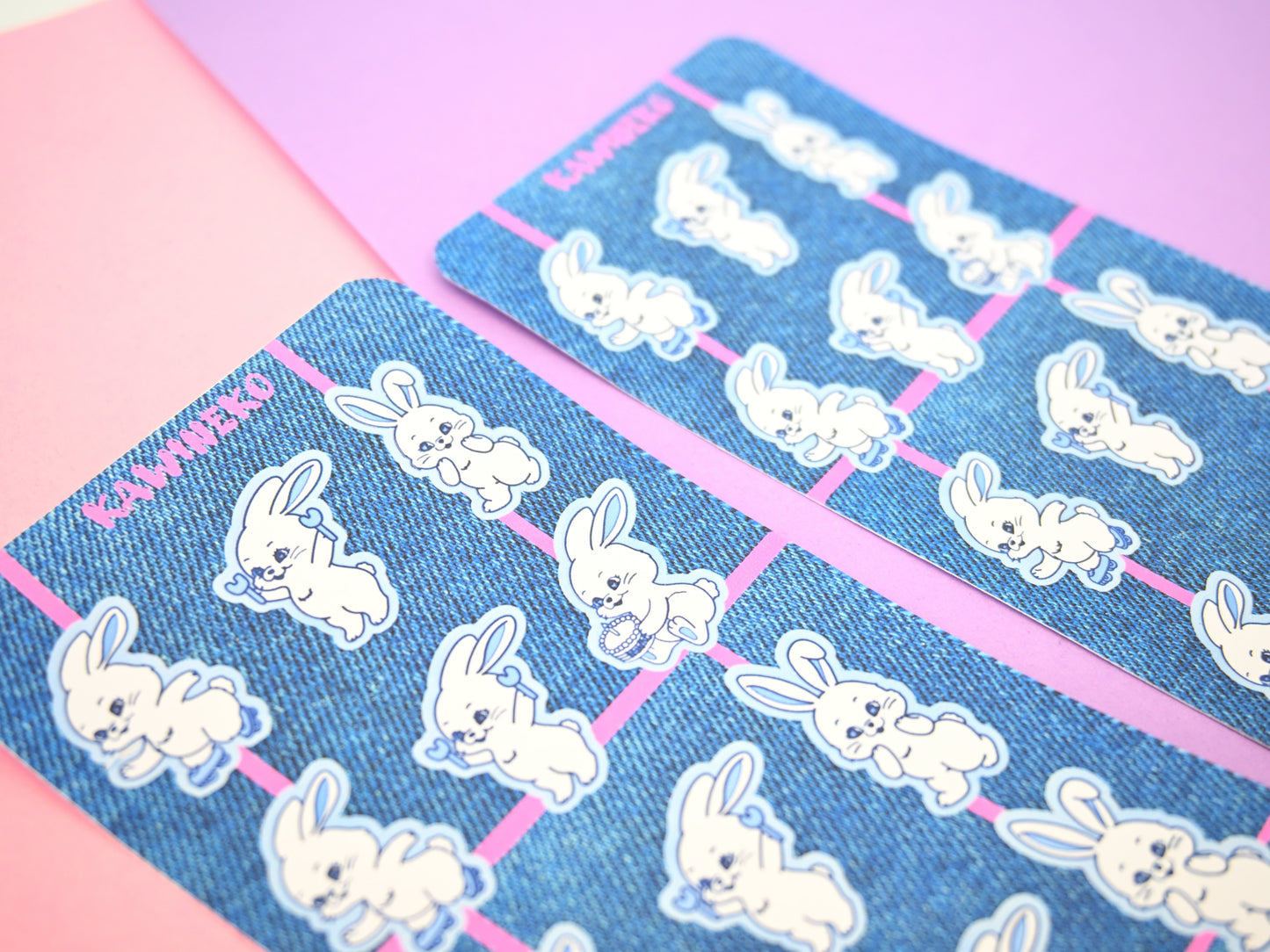 NewJeans Bunnies sticker sheets new jeans