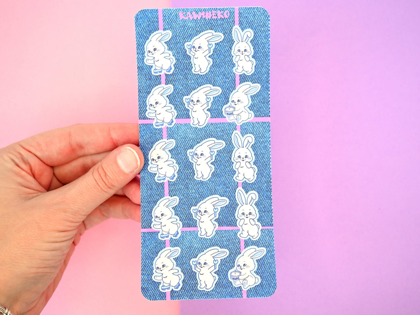 NewJeans Bunnies sticker sheets new jeans