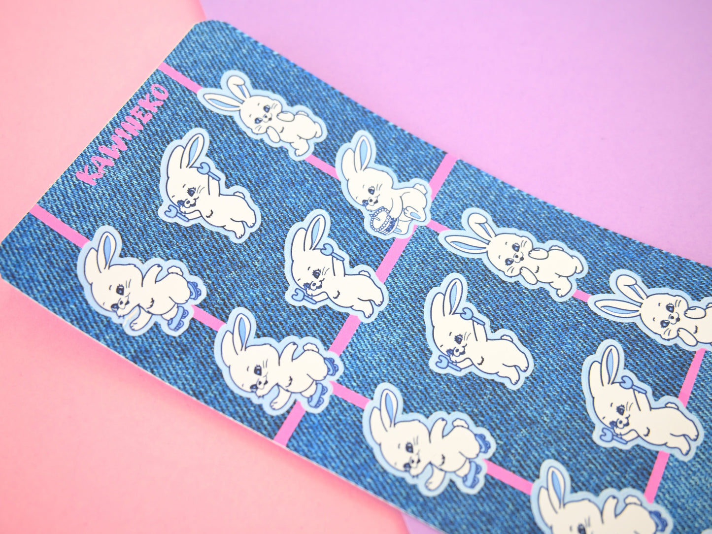 NewJeans Bunnies sticker sheets new jeans