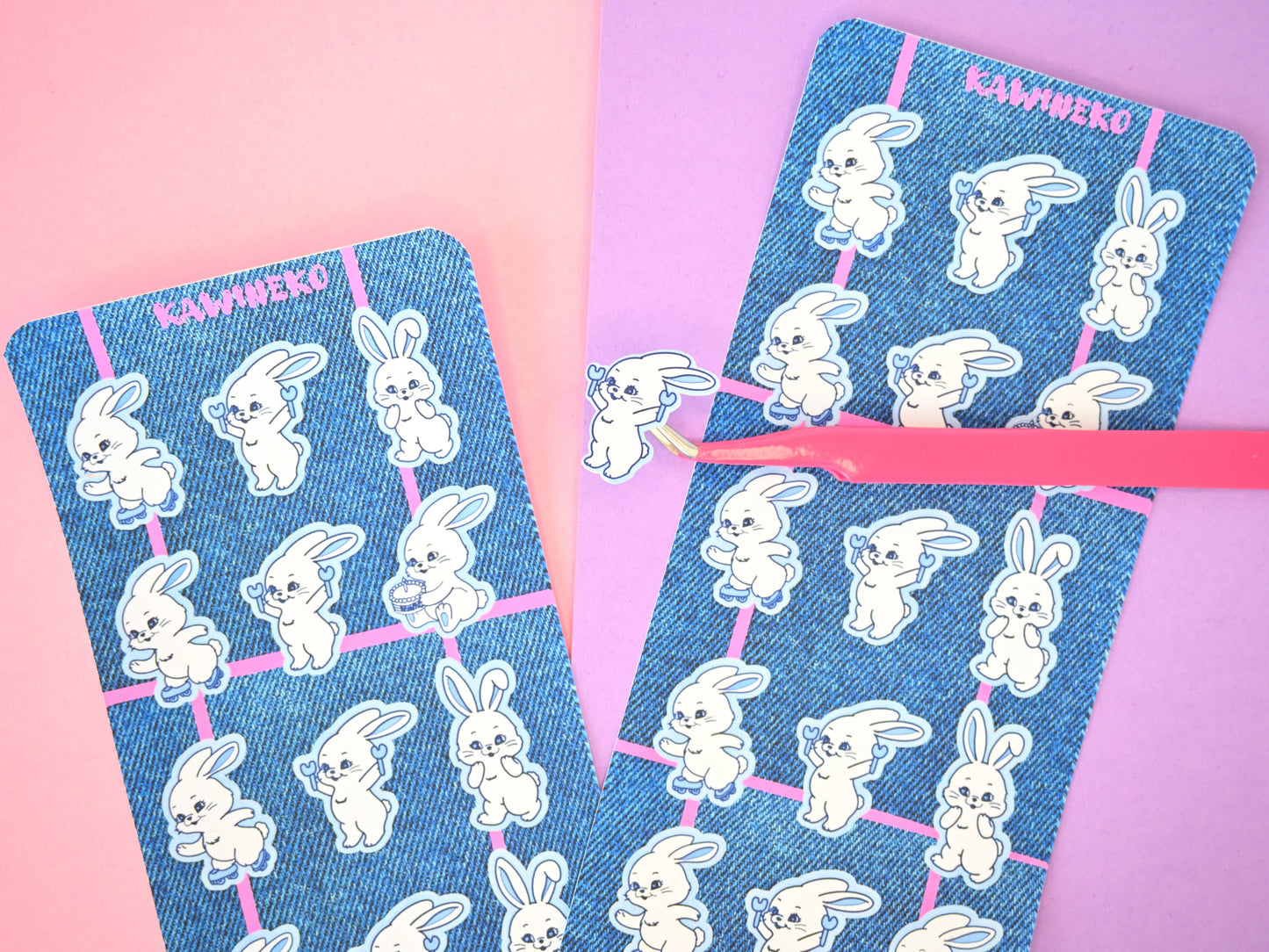 NewJeans Bunnies sticker sheets new jeans