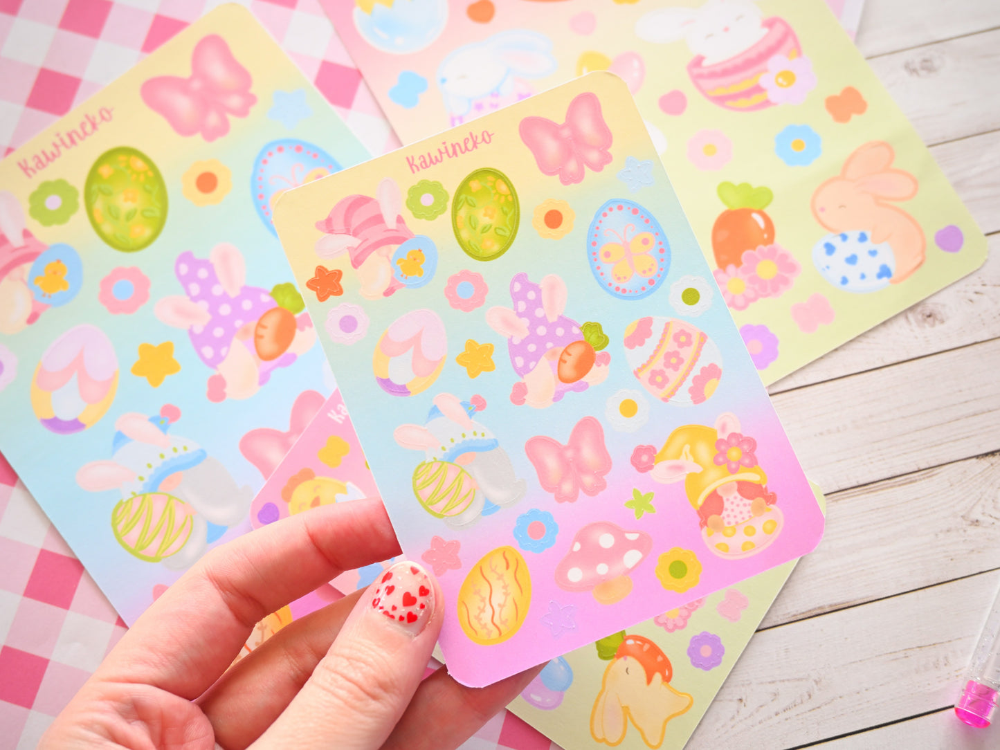 Easter Love sticker sheets