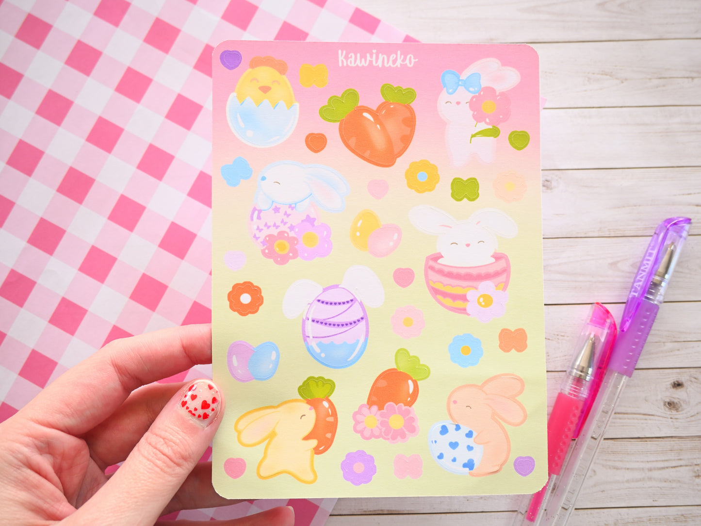 Easter Love sticker sheets