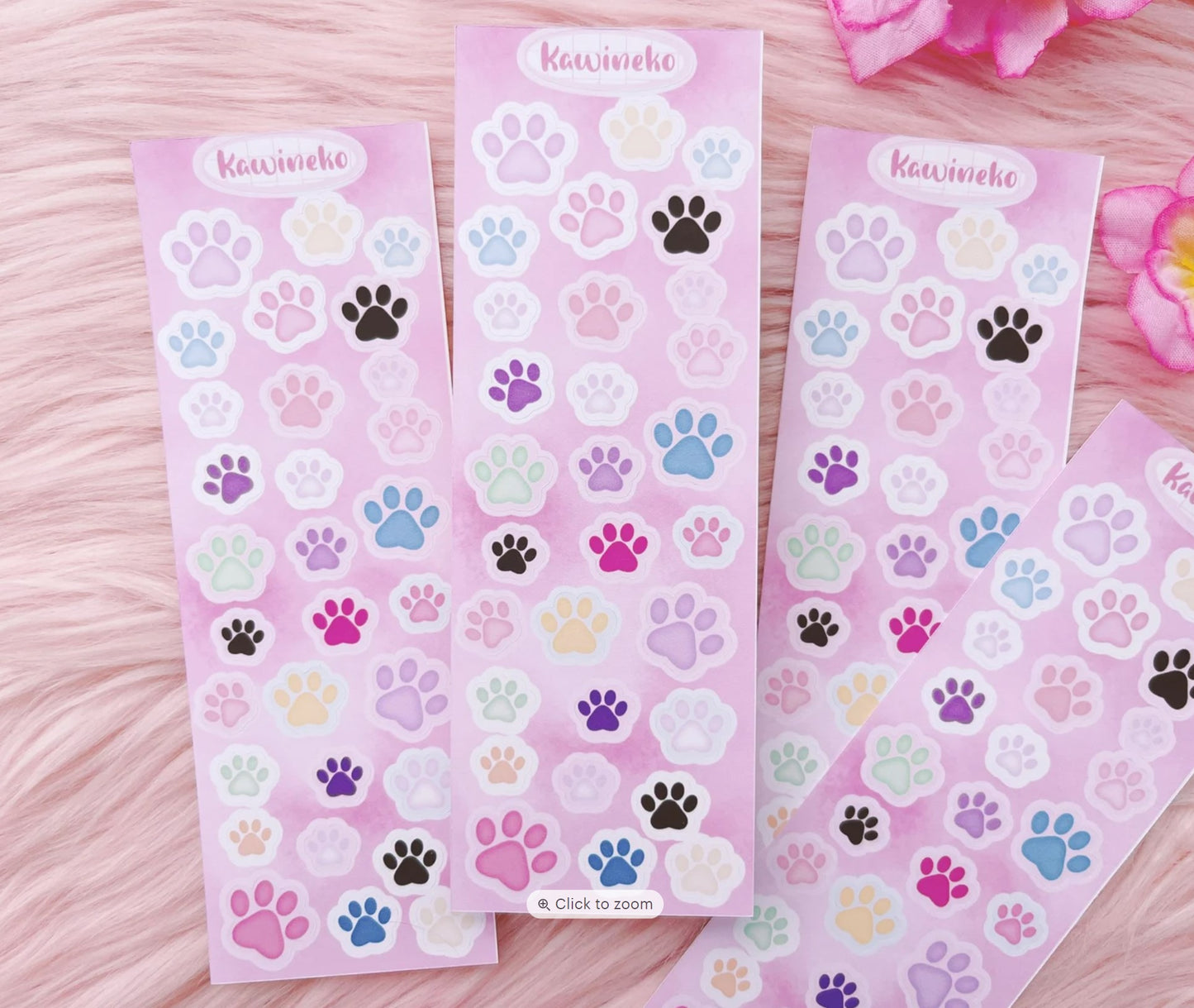 cute paws stickers