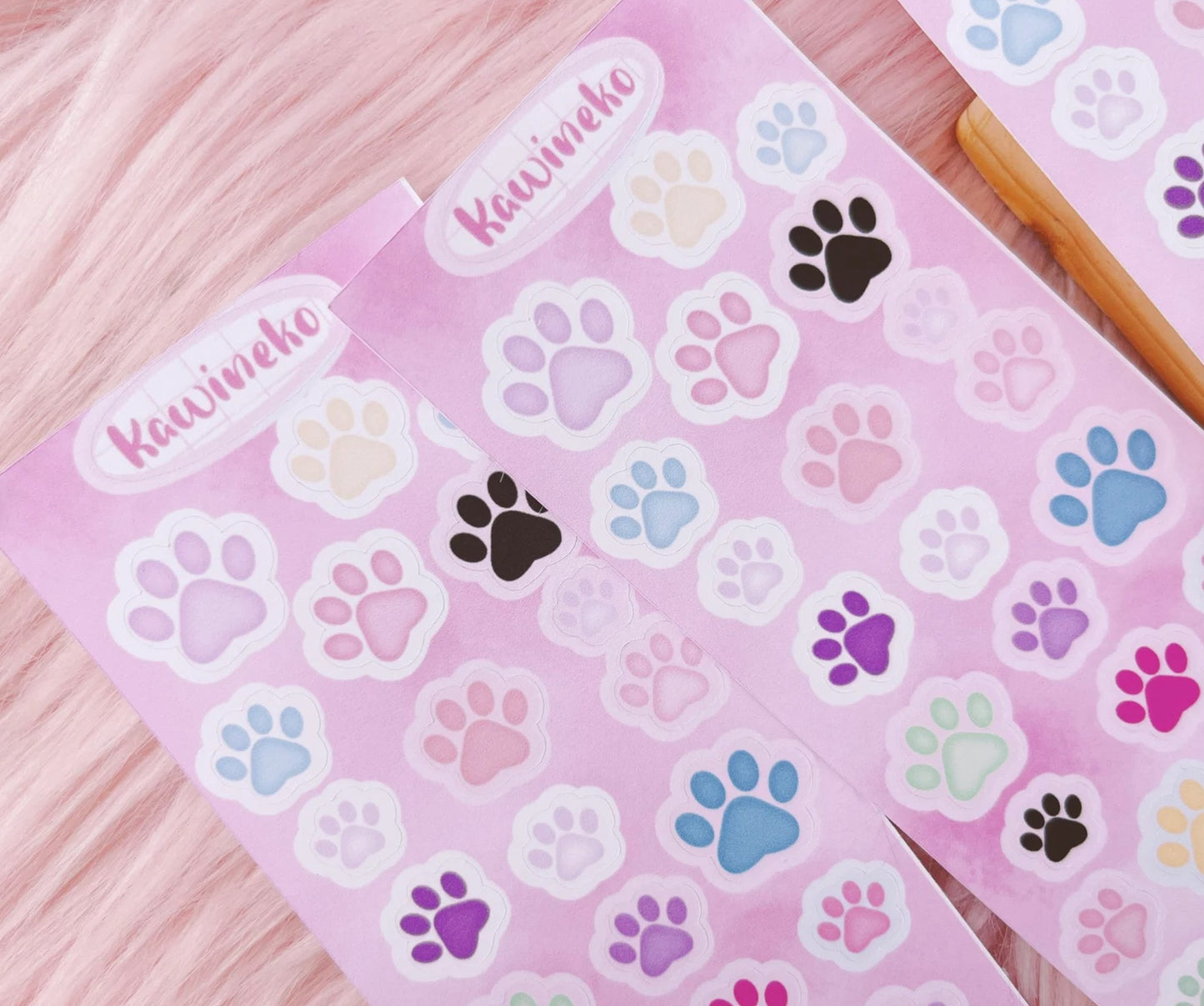 cute paws stickers