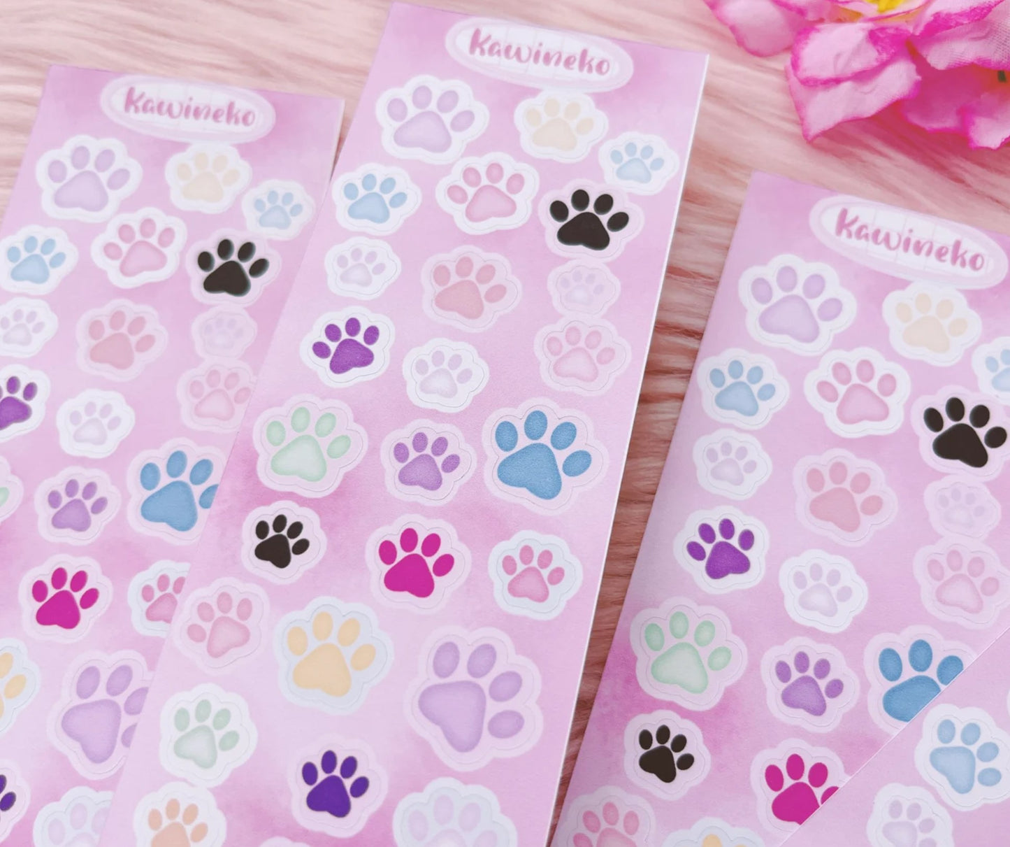 cute paws stickers