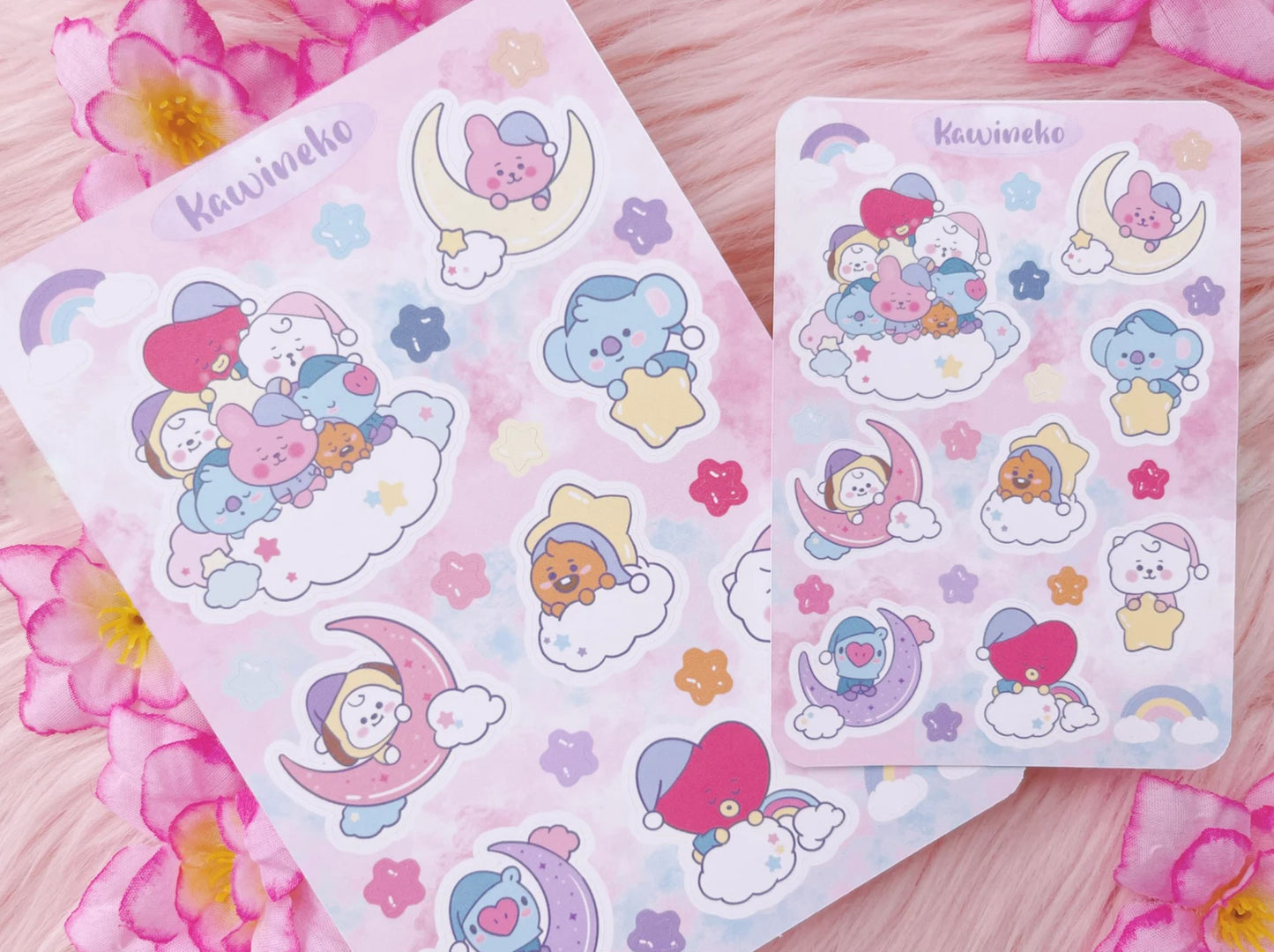 BT21 inpired stickers BTS sweet dreams