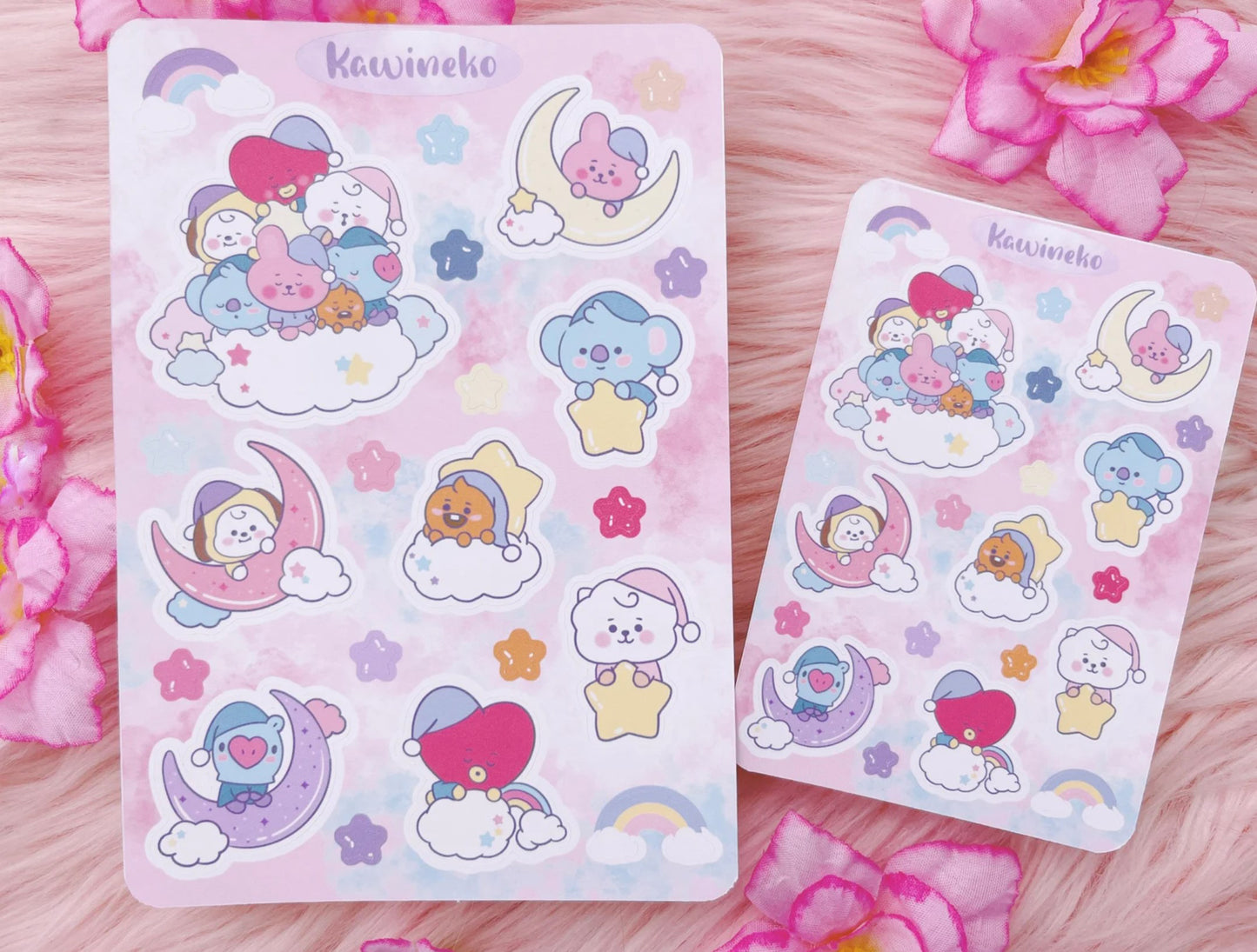 BT21 inpired stickers BTS sweet dreams