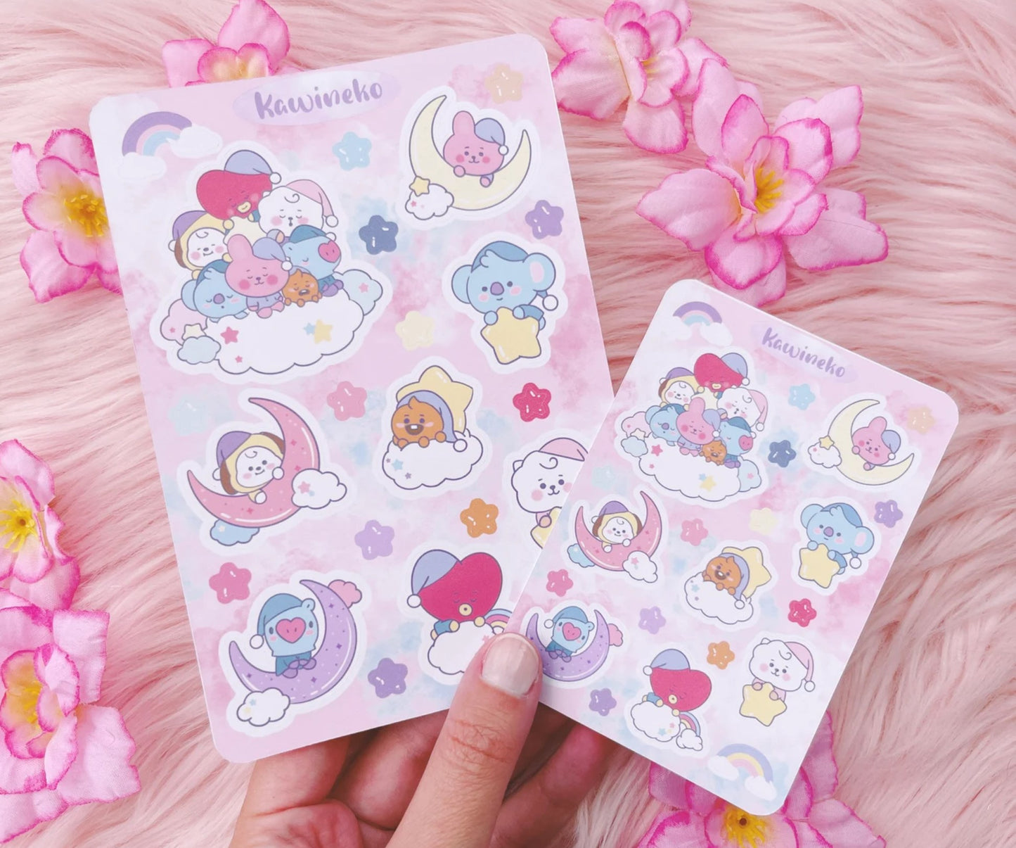 BT21 inpired stickers BTS sweet dreams