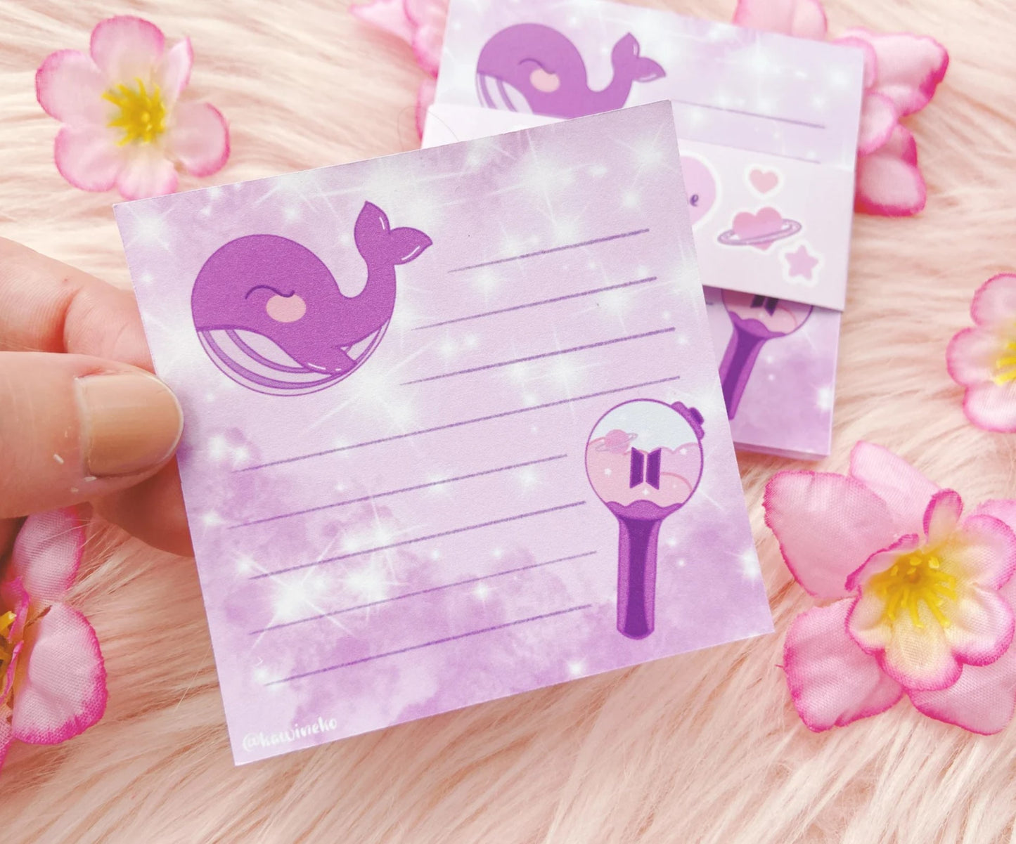 BTS Eternal inspired Memopads memosheet set